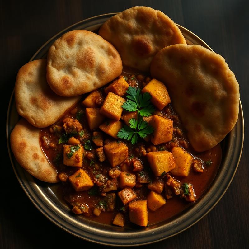 Sunday Special Aloo Poori